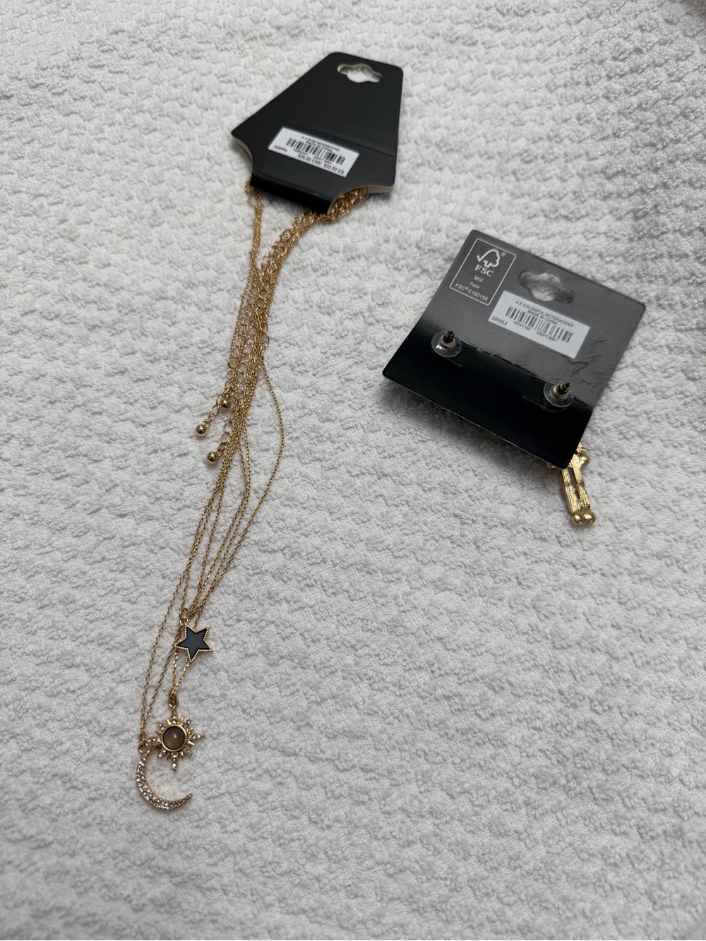 Torrid Gold Celestial Necklace & Nutcracker Earrings Set/Bundle - NWT - Picture 6 of 6